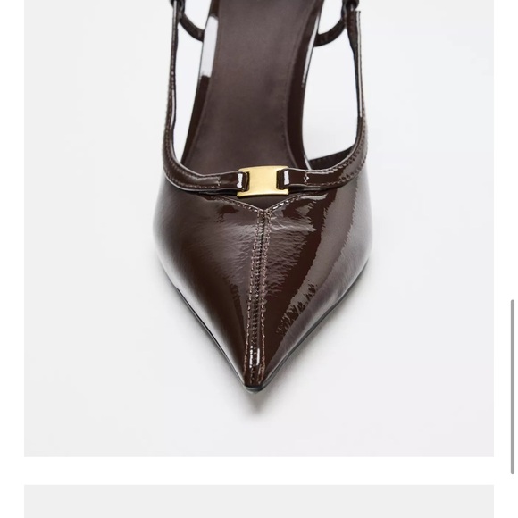 ZARA SLINGBACK HEEELS - Picture 2 of 7
